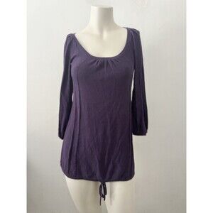 American Rag Purple Tunic M Indie Twee Fairy Whimsical Cottagecore Boho Hippie